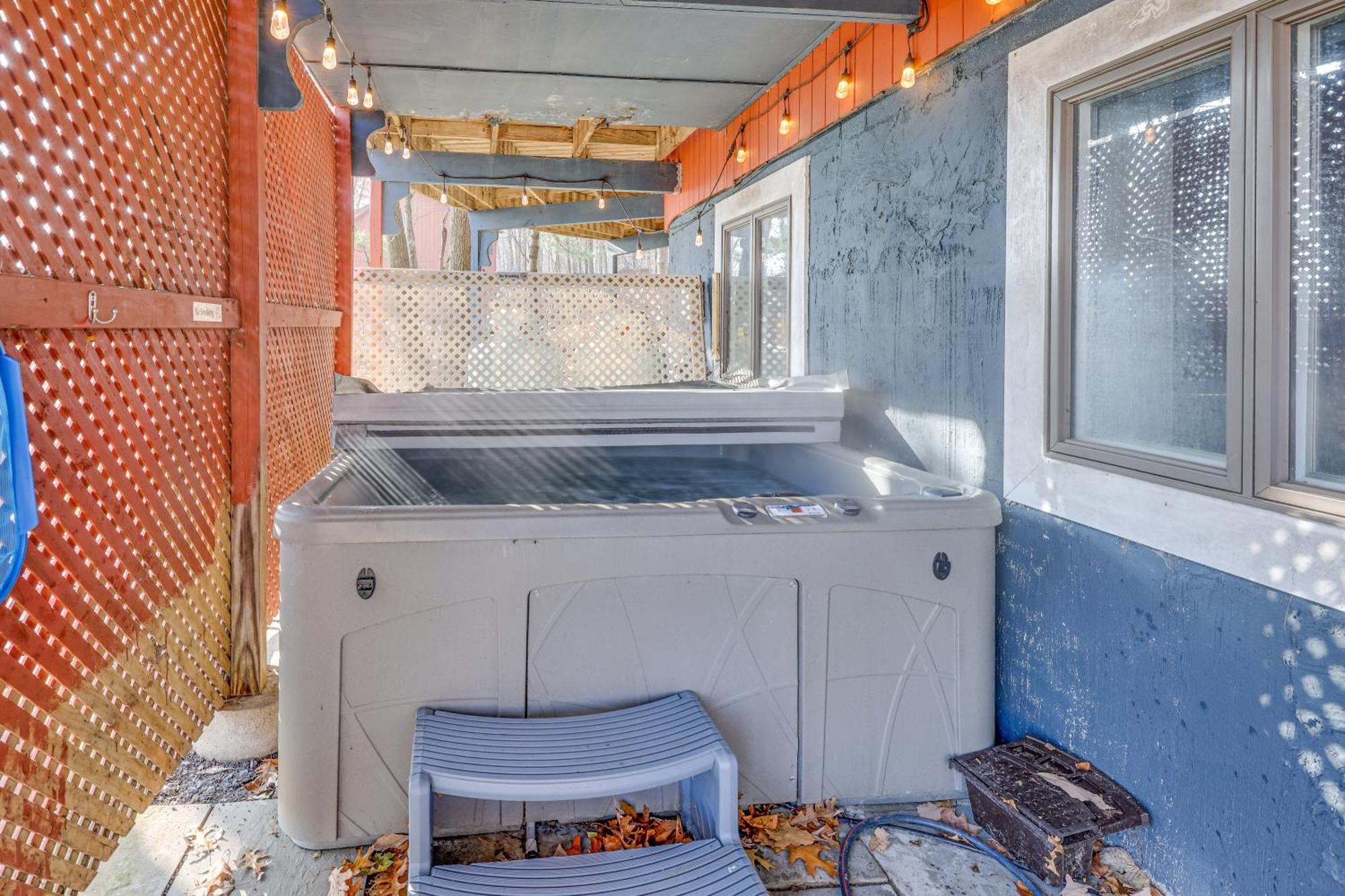Unique Roundhouse: Hot Tub-Game Room-Firepit&More! Bushkill Luaran gambar